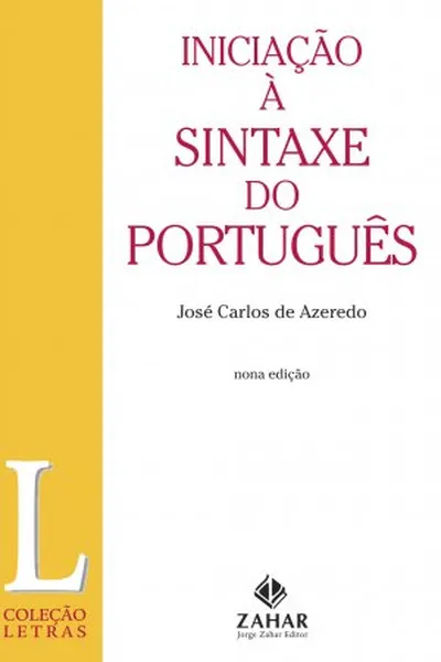 Cover of Iniciação à Sintaxe do Português
