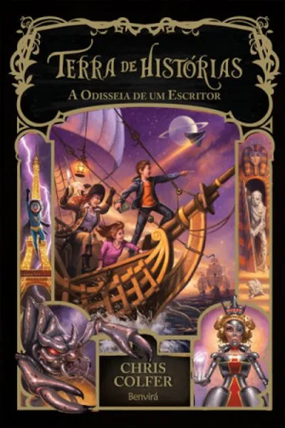 Cover of A Odisseia De Um Escritor (Terra de Histórias #5)