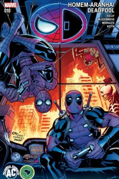 Cover of Homem-Aranha e Deadpool #10