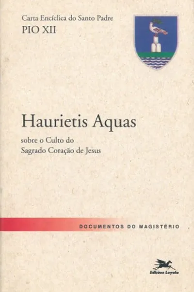 Cover of Haurietis Aquas