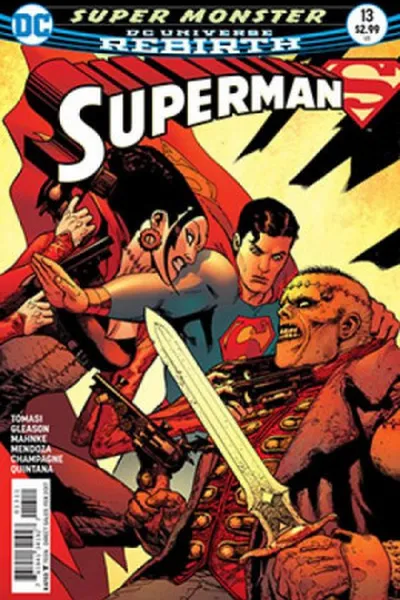 Cover of Superman #13 - DC Universe Rebirth