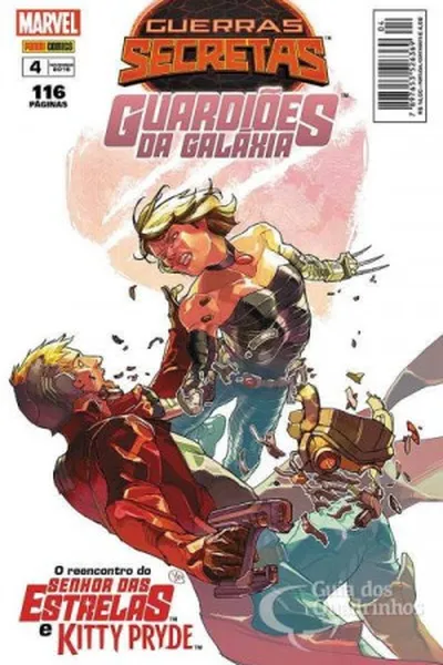 Cover of Guerras Secretas: Guardiões da Galáxia # 4