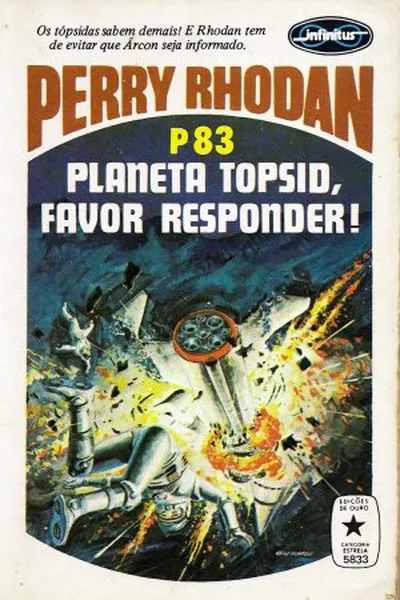 Cover of Planeta Topsid, Favor Responder!