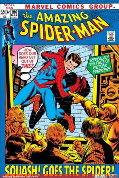 Cover of The Amazing spider man #106