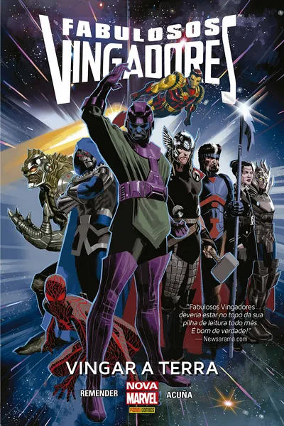 Cover of Fabulosos Vingadores - Volume 1
