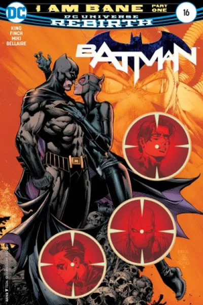 Cover of Batman #16 - DC Universe Rebirth