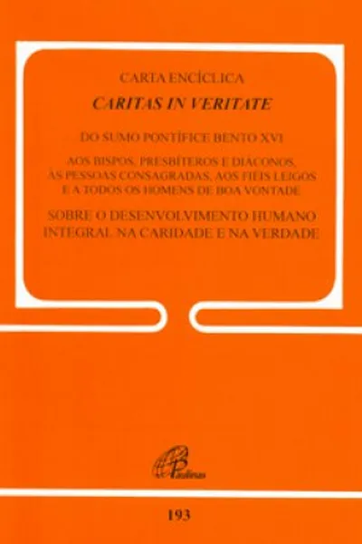 Cover of Carta Encíclica Caritas in Veritate