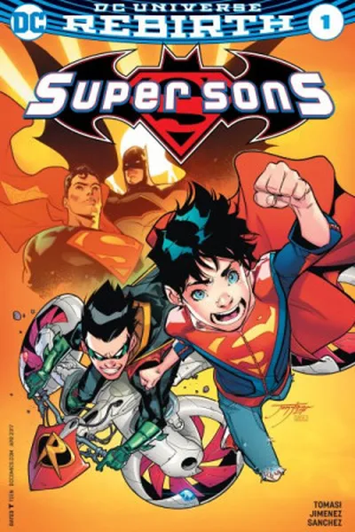 Cover of Super Sons #01 - DC Universe Rebirth