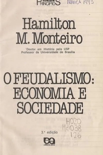 Cover of O feudalismo