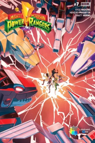Cover of Mighty Morphin Power Rangers #07