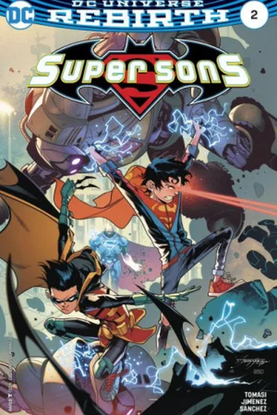 Cover of Super Sons #02 - DC Universe Rebirth