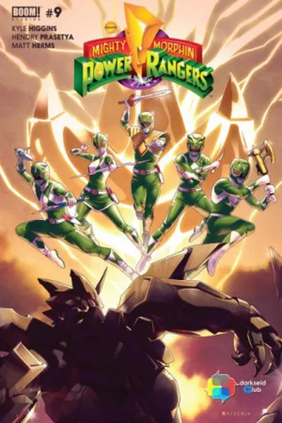 Cover of Mighty Morphin Power Rangers #09