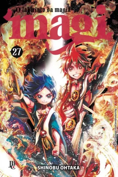 Cover of Magi - O Labirinto da Magia #27