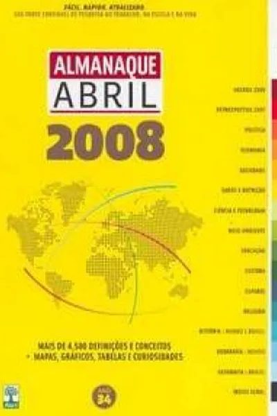 Cover of Almanaque Abril 2008