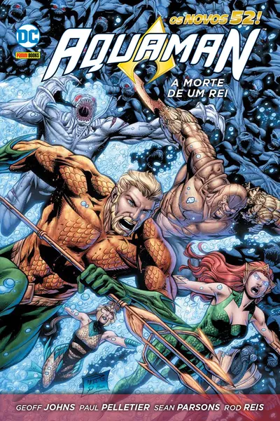 Cover of Aquaman. A Morte de Um Rei