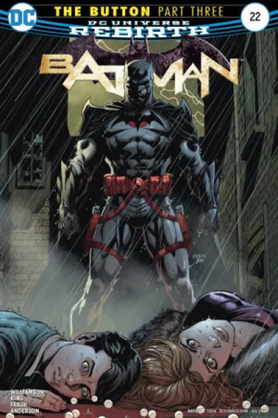 Cover of Batman #22 - DC Universe Rebirth