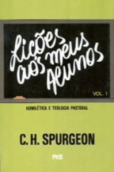Cover of Lições aos Meus Alunos - Volume 1