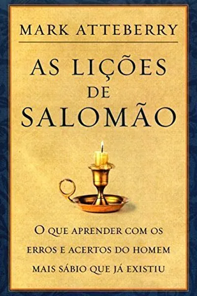 Cover of As Lições de Salomão