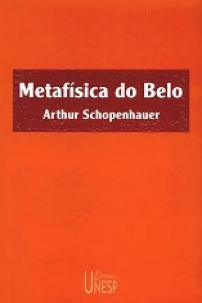 Cover of Metafísica do Belo