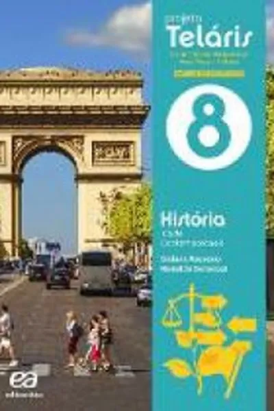 Cover of Projeto Teláris História 8 ano