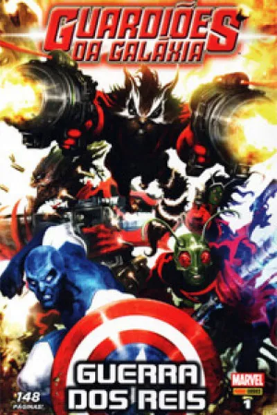 Cover of Guardiões da Galáxia: Guerra dos Reis Vol. 1