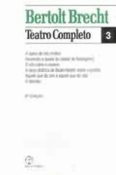 Cover of Bertolt Brecht - Teatro Completo 3