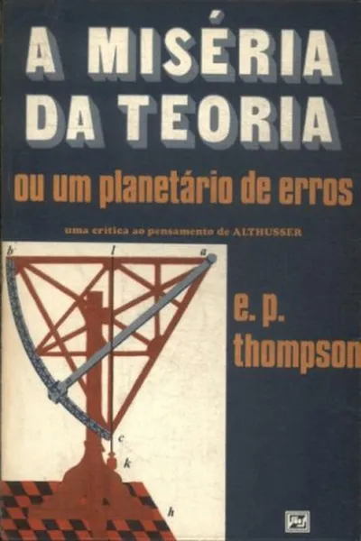 Cover of A miséria da teoria
