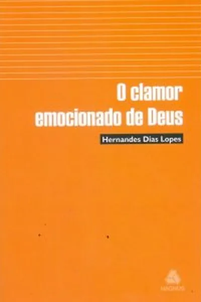 Cover of O clamor emocionado de Deus
