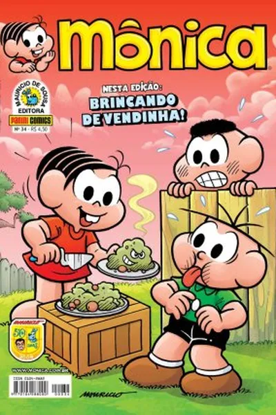 Cover of Mônica - Nº 34