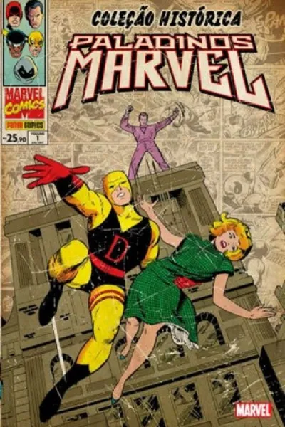 Cover of Coleção Histórica: Paladinos Marvel - Vol. 1