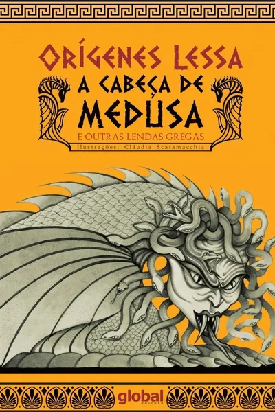 Cover of A cabeça de Medusa: E outras lendas gregas