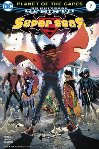 Cover of Super Sons #07 - DC Universe Rebirth