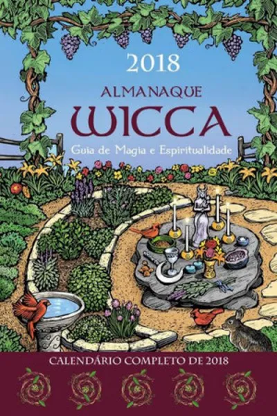 Cover of Almanaque Wicca 2018