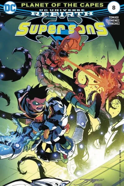 Cover of Super Sons #08 - DC Universe Rebirth