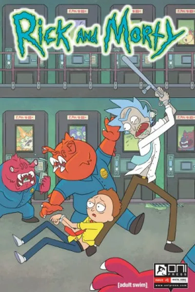 Cover of Rick and Morty #1