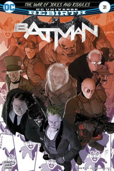 Cover of Batman #31 - DC Universe Rebirth