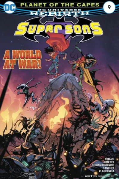 Cover of Super Sons #09 - DC Universe Rebirth