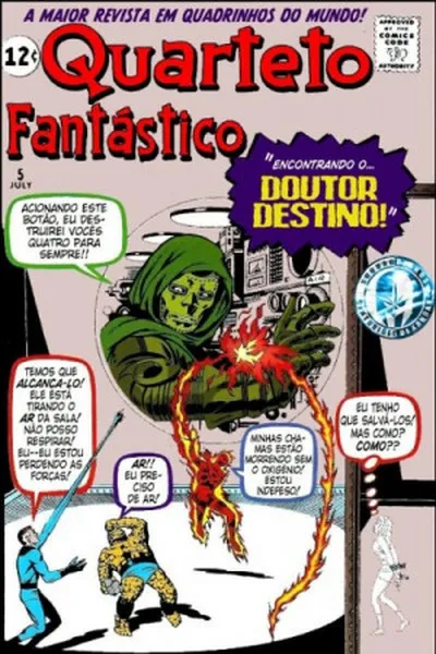 Cover of Quarteto Fantástico (1961) #5