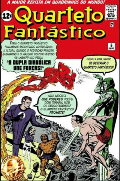 Cover of Quarteto Fantástico (1961) #6