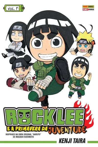 Cover of Rock Lee e a Primavera da Juventude - Volume 1