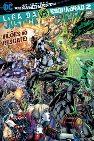 Cover of Liga da Justiça Vs. Esquadrão Suicida #2
