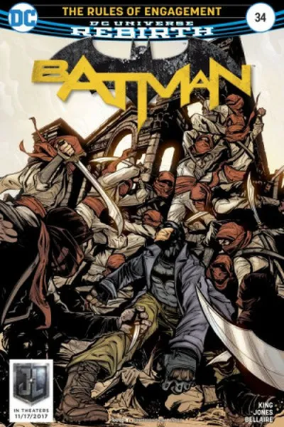 Cover of Batman #34 - DC Universe Rebirth