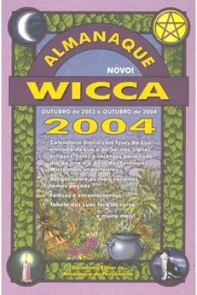 Cover of Almanaque Wicca 2004