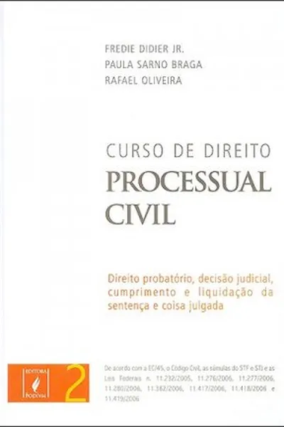 Cover of Curso de Direito Processual Civil - Vol. 2