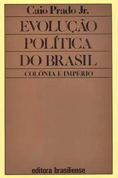 Cover of Evolução política do Brasil