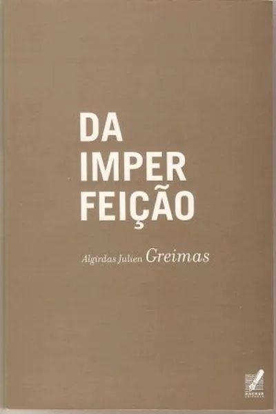 Cover of Da Imperfeição