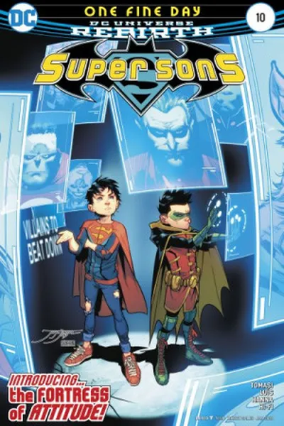 Cover of Super Sons #10 - DC Universe Rebirth