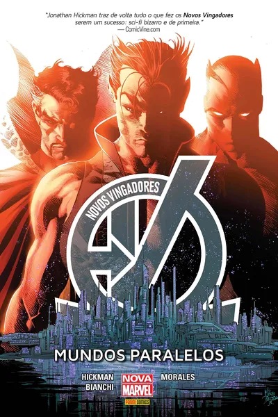 Cover of Novos Vingadores. Mundos Paralelos