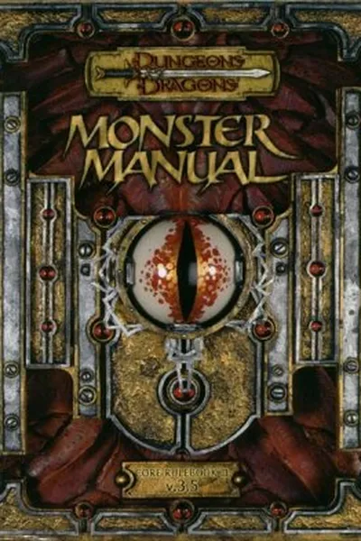 Cover of Dungeons & Dragons - Monster Manual 3.5