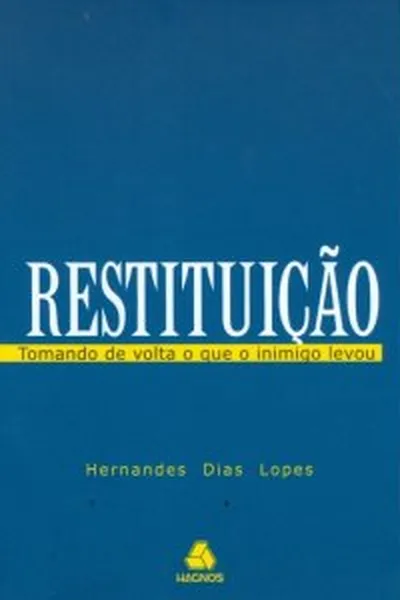 Cover of Restituição